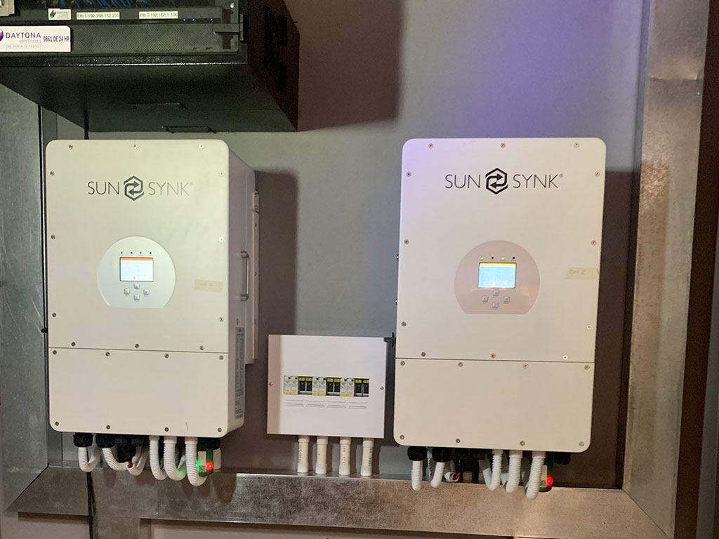 sunsynk backup battery for home use