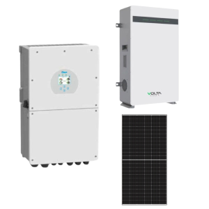 Deye 16kW Solar, Inverter & Battery Combo Deal – 1 x Deye 16kW Inverter, 1 X 14kW Volta Lithium Ion Battery & 16 X Sunova 585W Solar Panels