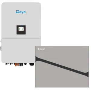 8KW MPPT Deye Load Shedding Shoto 5.1KWh Backup Power Combo Kit